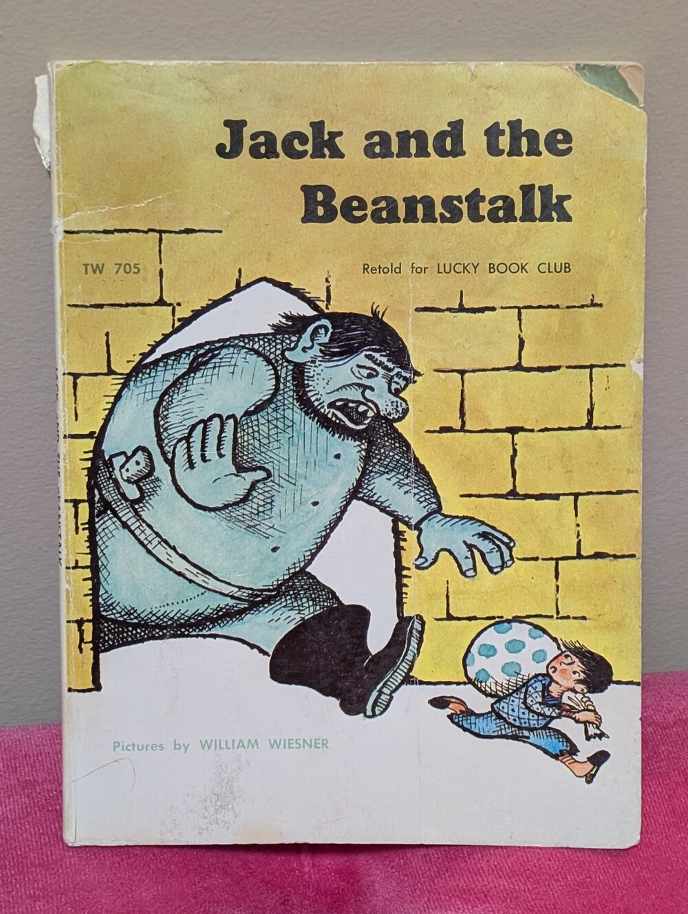 Vintage Jack and the Beanstalk Book - 1968
